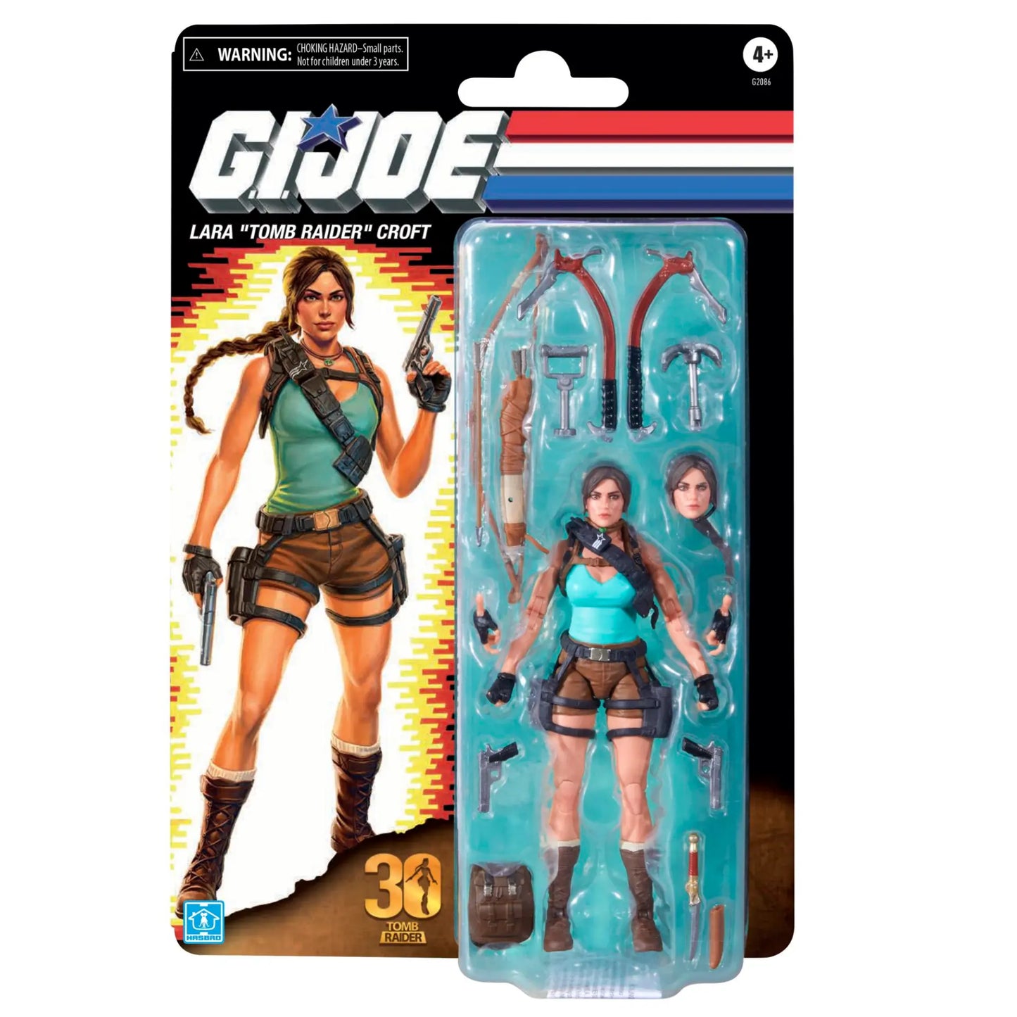 [$44.99] G.I. Joe Classified Series Retro Cardback Lara Croft Tomb Raider