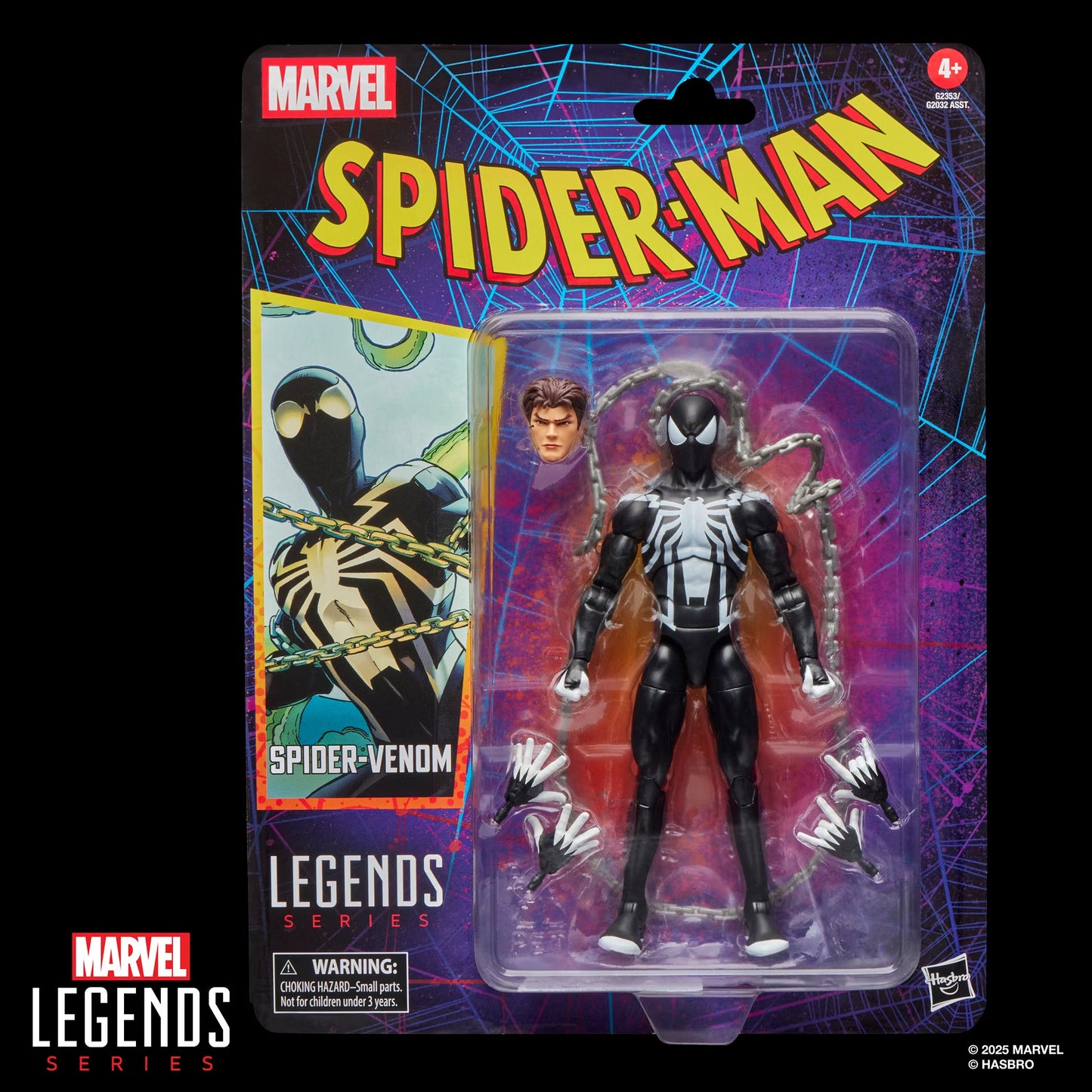 Marvel Legends Spider-Man Retro Series Spider-Man (Venom War)