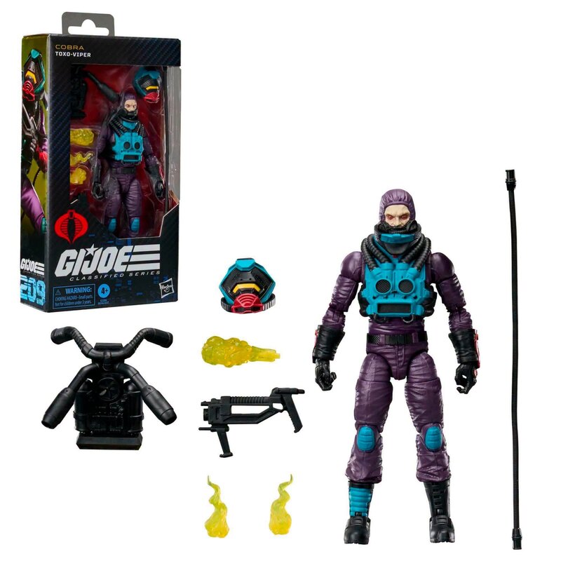[$27.99] G.I. Joe Classified Series Toxo-Viper