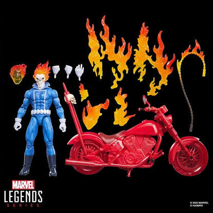 Marvel Legends Series Ghost Rider Johnny Blaze With Motorcycle