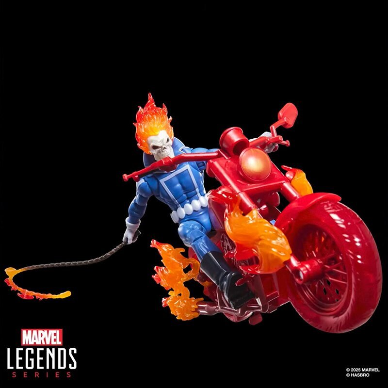 Marvel Legends Series Ghost Rider Johnny Blaze With Motorcycle