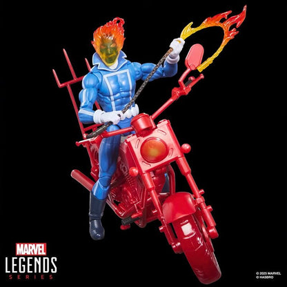 Marvel Legends Series Ghost Rider Johnny Blaze With Motorcycle
