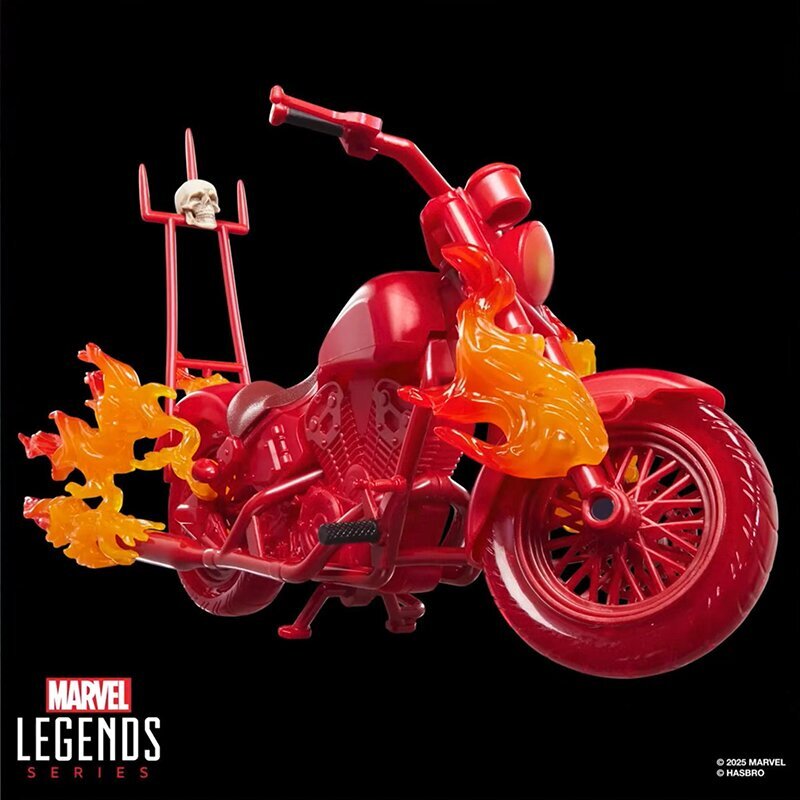 Marvel Legends Series Ghost Rider Johnny Blaze With Motorcycle