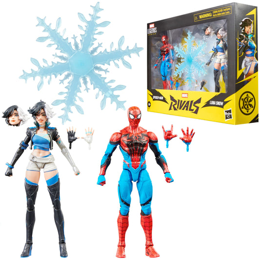 [$59.99] Marvel Legends Marvel Rivals Spider-Man & Luna Snow 2-pack