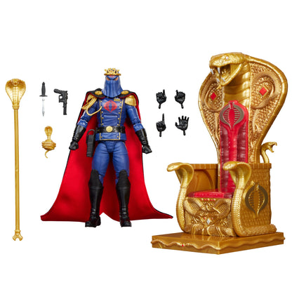 [$69.99] G.I. Joe Classified Series Cobra Commander Action Figure with Throne Set