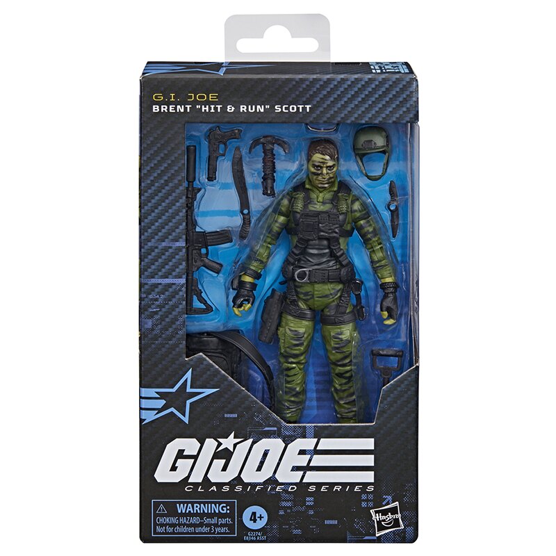 G.I. Joe Classified Series Brent “Hit & Run” Scott