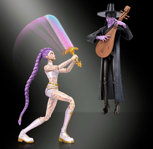 [$44.99] KPop Demon Hunters Rumi & Jinu: Finale Battle Action Figure Two-Pack