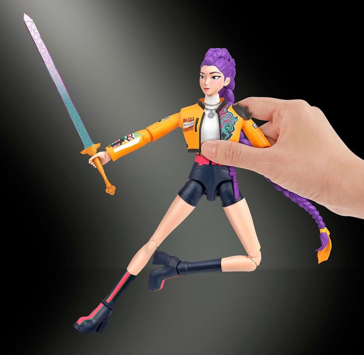 [$23.99] KPop Demon Hunters HUNTR/X Rumi “How It's Done" Action Figure