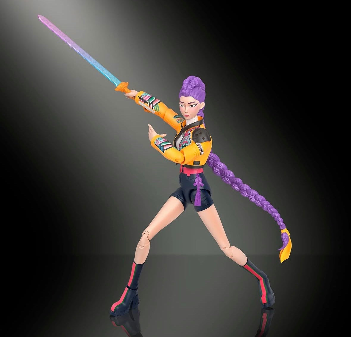[$23.99] KPop Demon Hunters HUNTR/X Rumi “How It's Done" Action Figure