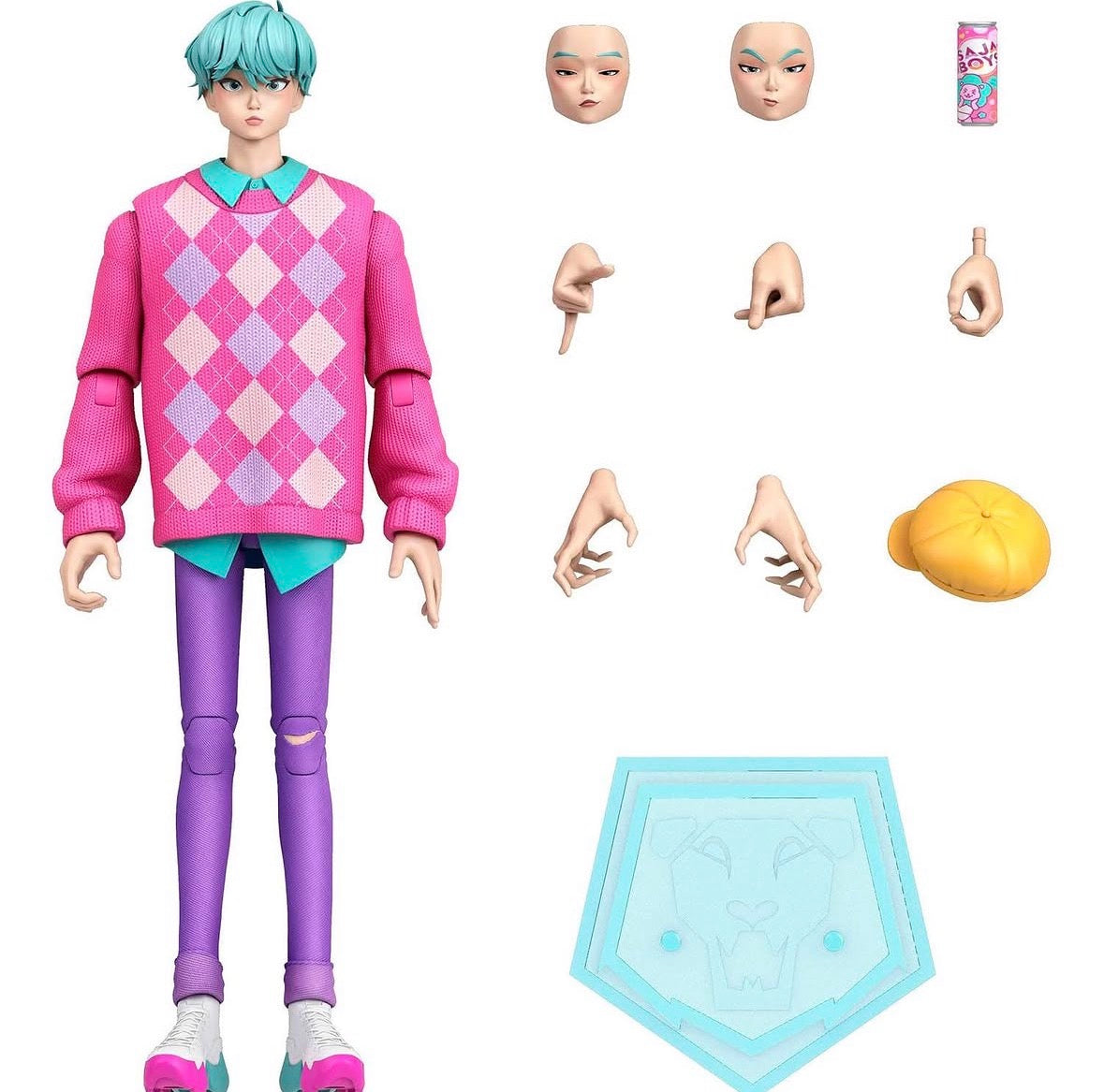[$23.99] KPop Demon Hunters Saja Boys Baby “Soda Pop" Action Figure