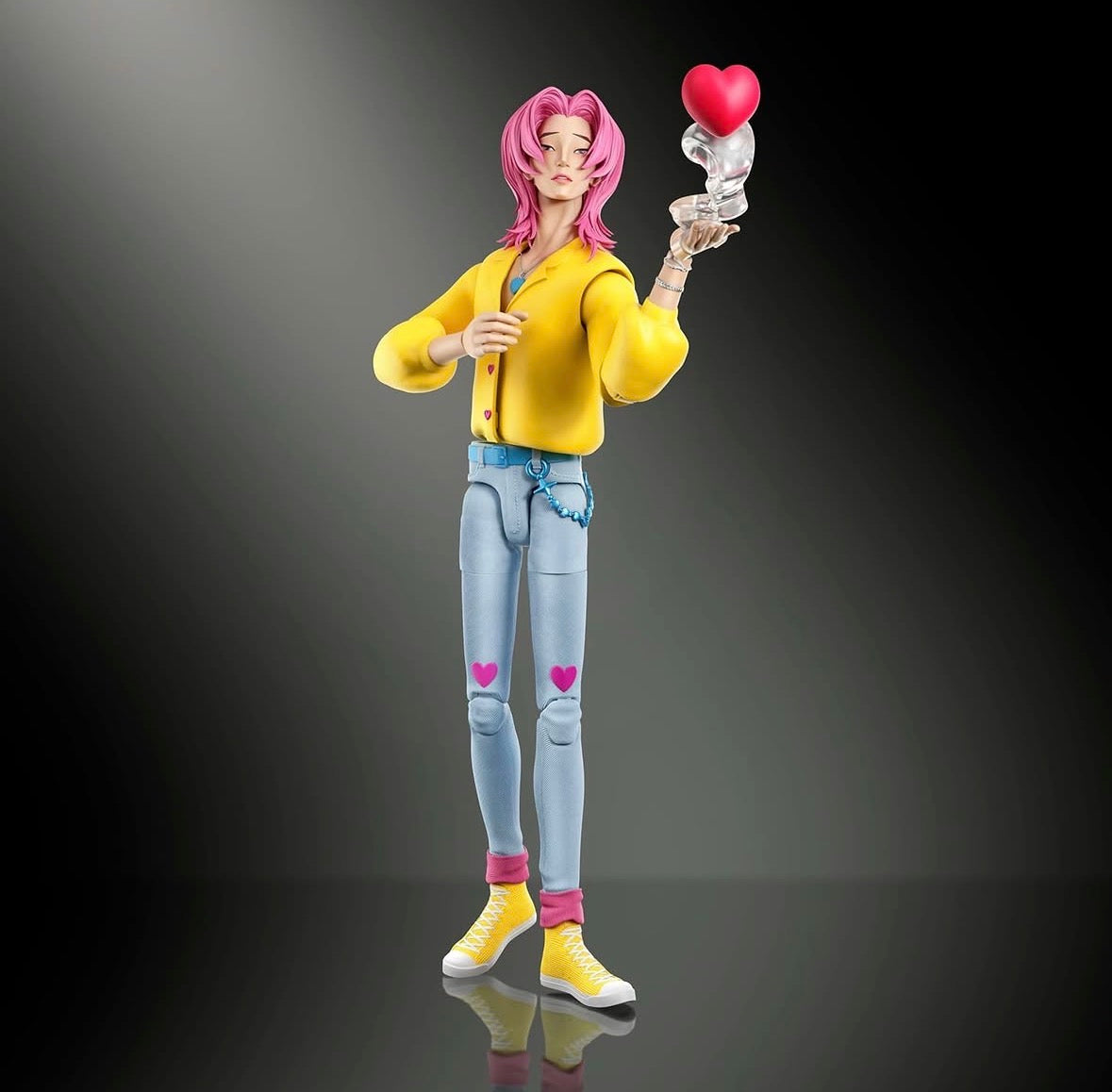 [$23.99] KPop Demon Hunters Saja Boys Romance “Soda Pop" Action Figure