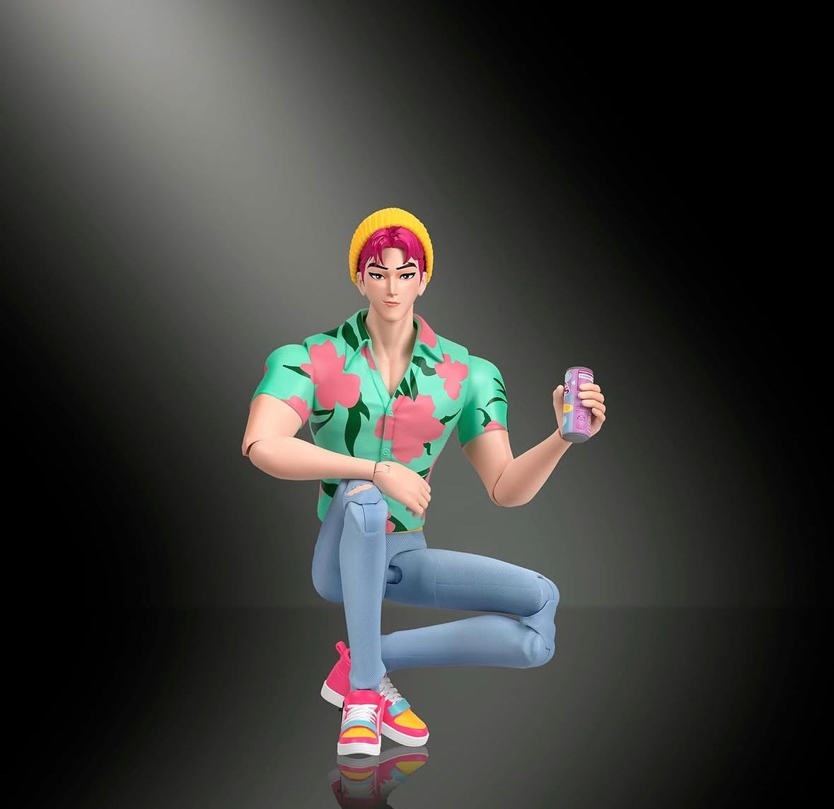 [$23.99] KPop Demon Hunters Saja Boys Abby “Soda Pop" Action Figure