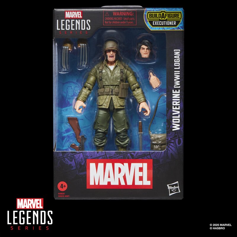 Hasbro Marvel Legends WWII Logan (Executioner BAF)