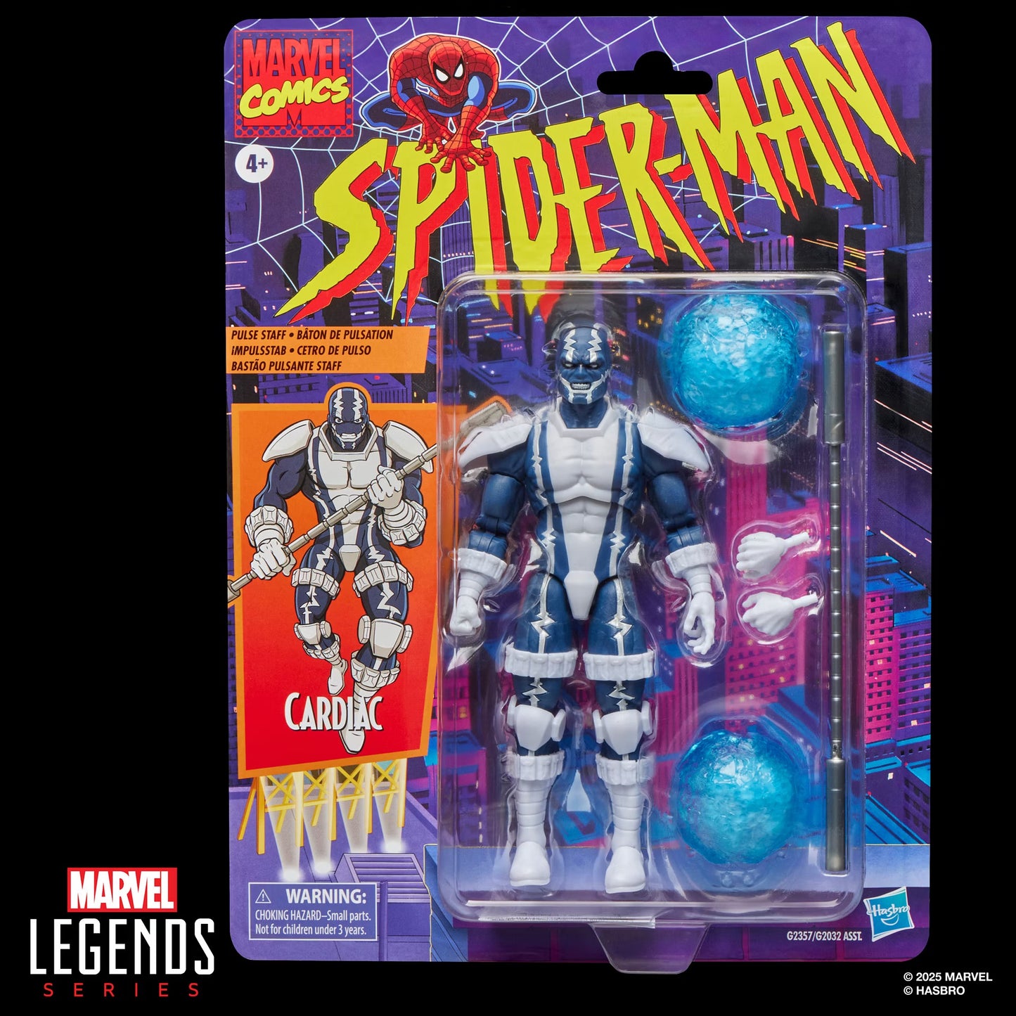 Marvel Legends Spider-Man Retro Series Cardiac