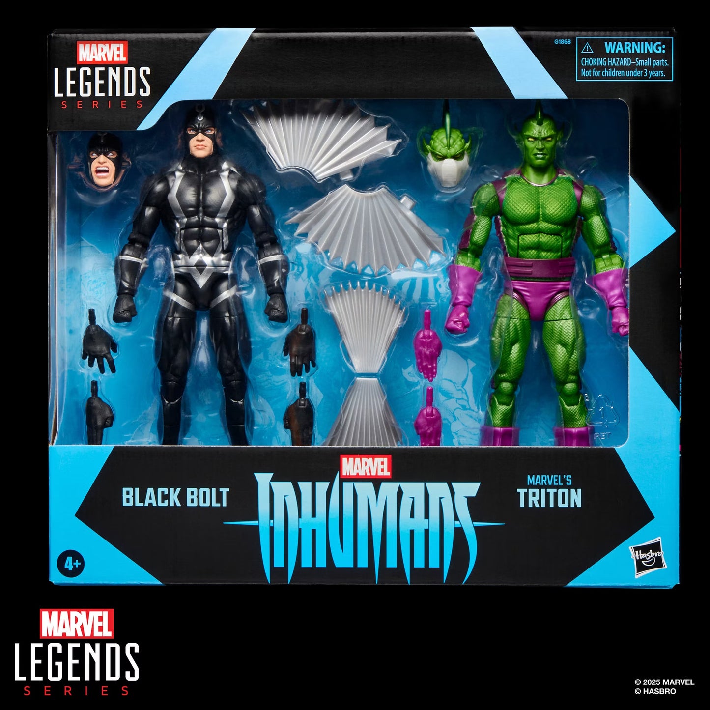 Hasbro Marvel Legends Inhumans: Black Bolt & Triton