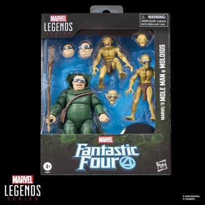 [$39.99] Marvel Legends Mole Man & Moloids