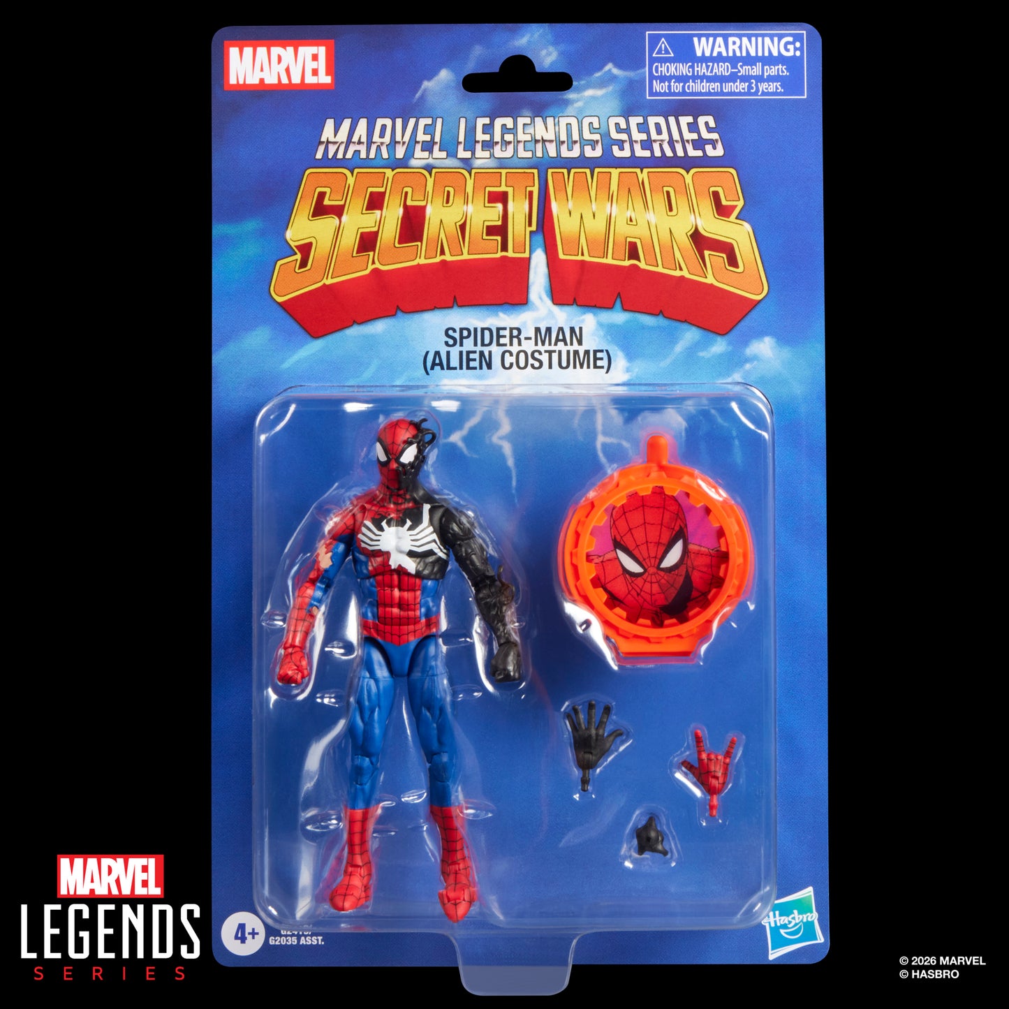 [$27.99] Marvel Legends Secret Wars 2 Spider-Man (Alien Costume)