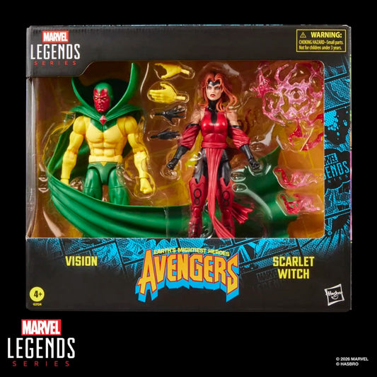 [$57.99] Marvel Legends Vision and Scarlet Witch (Avengers: Crossing)