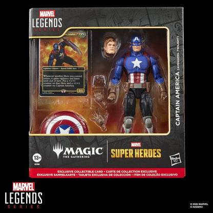 [$39.99] Marvel Legends Marvel Super Heroes Magic: The Gathering Captain America (Avengers: Twilight)