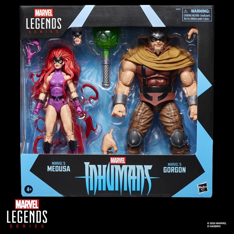 Marvel Legends Inhumans 2-Pack Medusa & Marvel's Gorgon