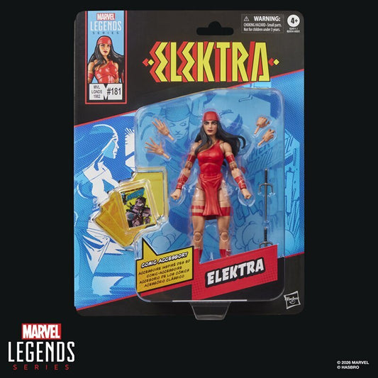 [$27.99] Marvel Legends Mini Comics Wave 3 Elektra