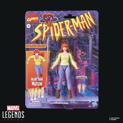 [$27.99] Marvel Legends Spider-Man Retro Cardback Mary Jane Watson