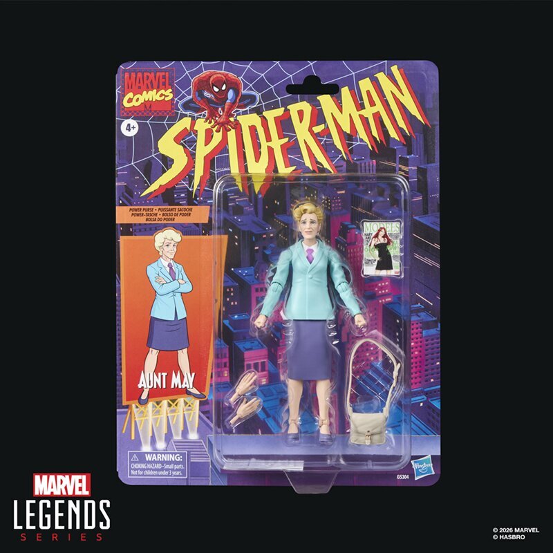 [$27.99] Marvel Legends Spider-Man Retro Cardback Aunt May