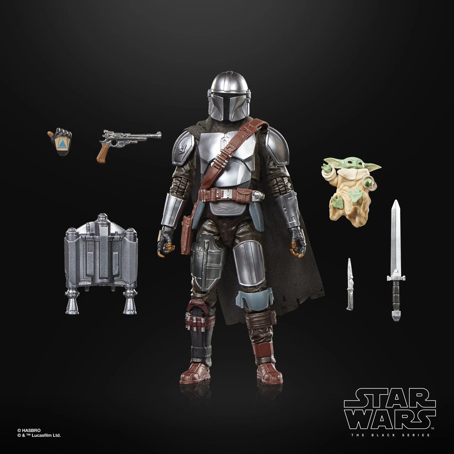 Star Wars The Black Series Deluxe Mandalorian and Grogu