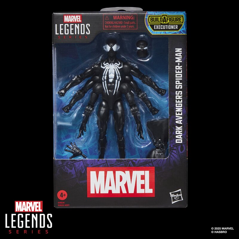 Hasbro Marvel Legends Dark Avengers Spider-Man (Executioner BAF)
