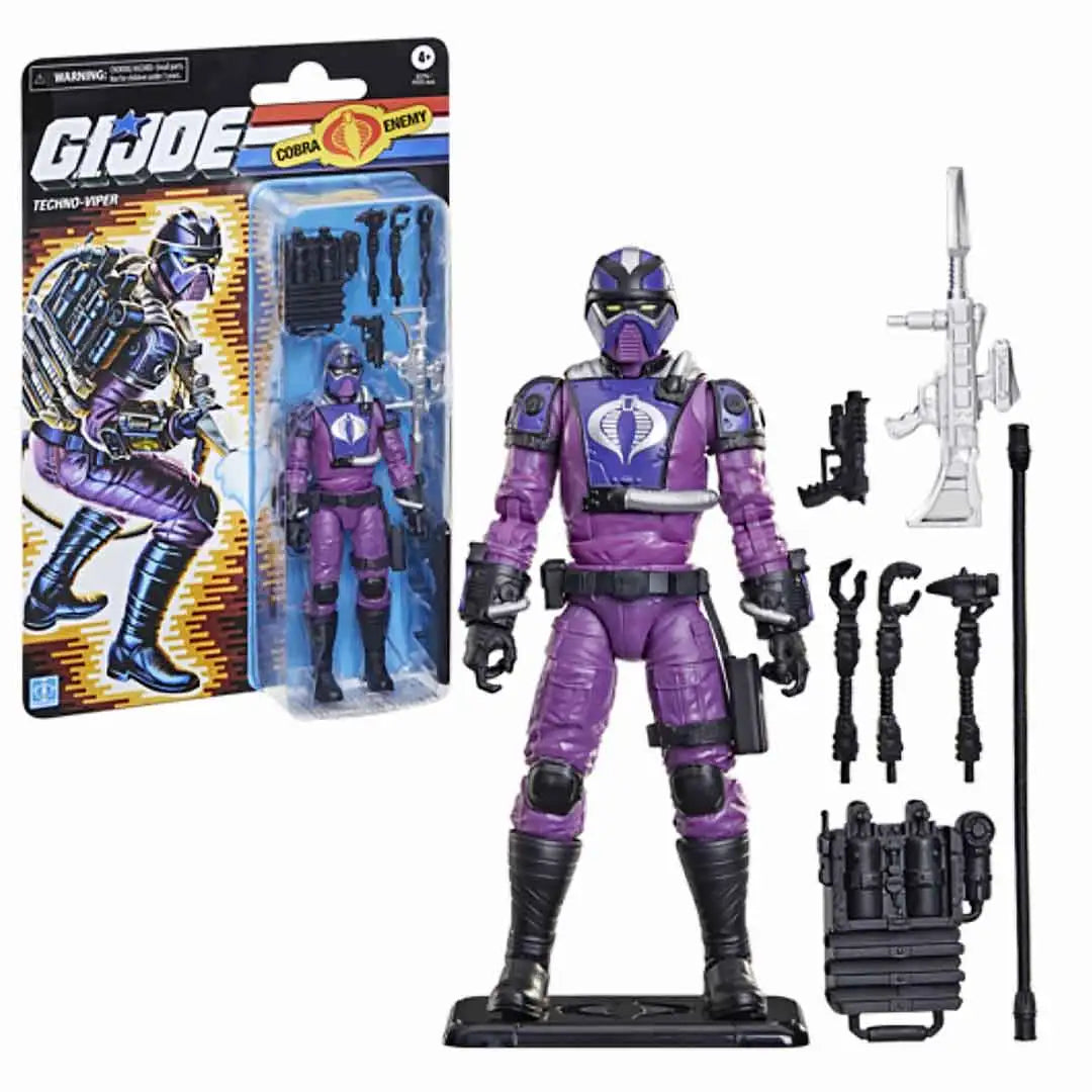 [$27.99] Hasbro G.I. Joe Classified Series Retro Card Techno-Viper
