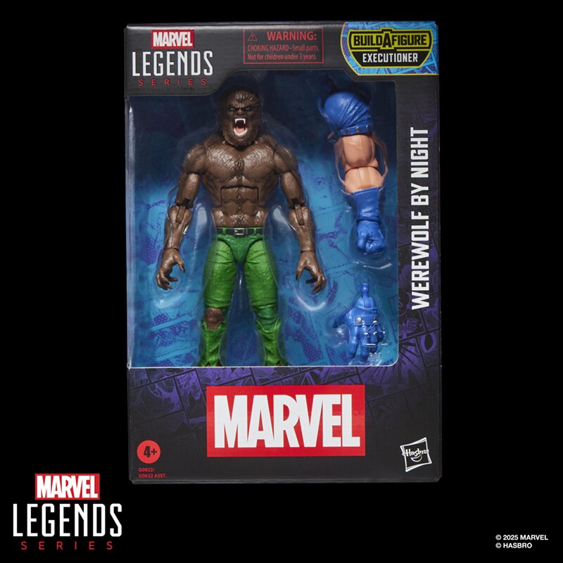 Hasbro Marvel Legends Werewolf By Night (Executioner BAF)