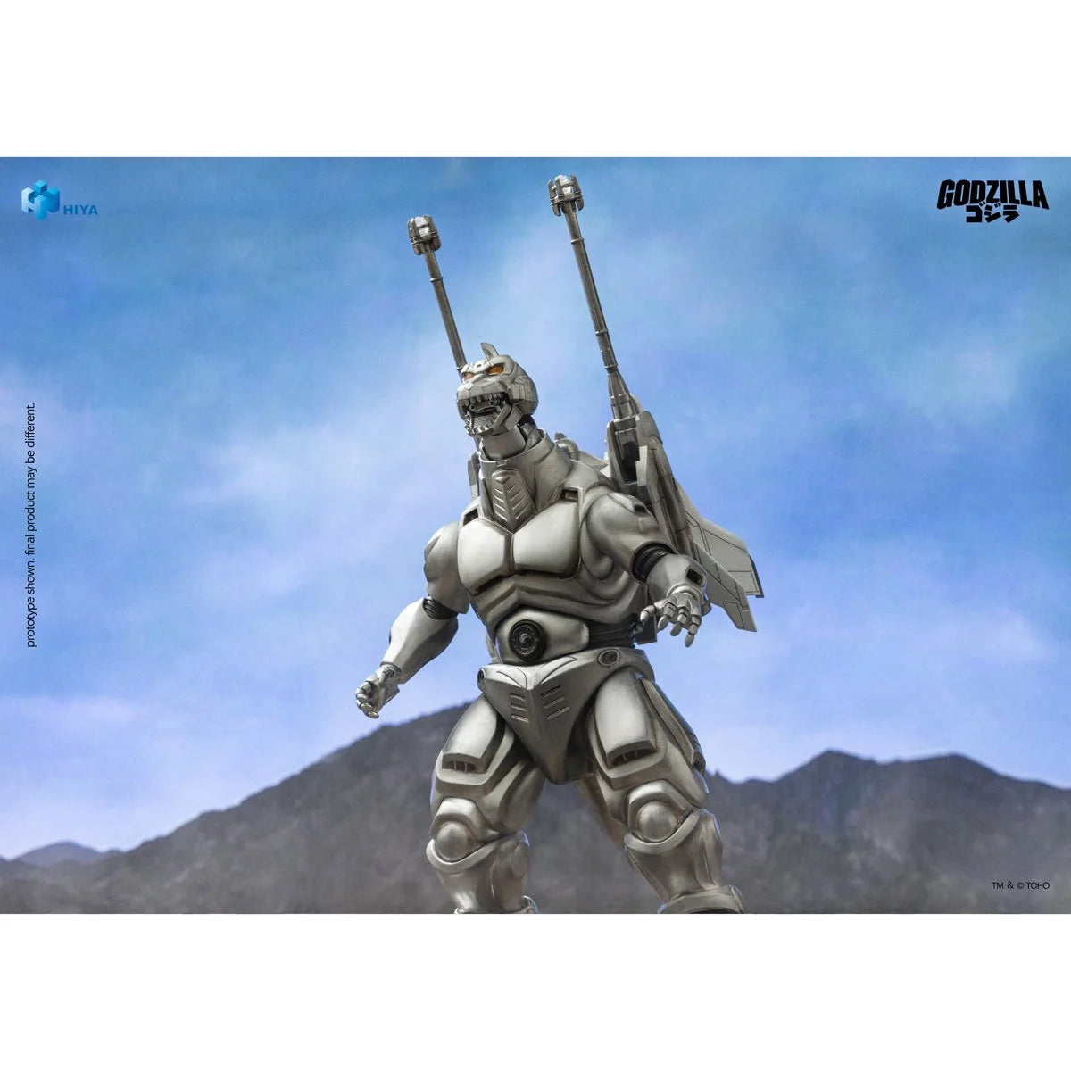 [95.99] Hiya Toys Godzilla vs. Mechagodzilla II Super Mechagodzilla Exquisite Basic Non-Scale Action Figure