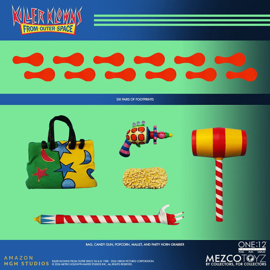 [$116.00] Killer Klowns From Outer Space Jumbo One:12 Collective Action Figure