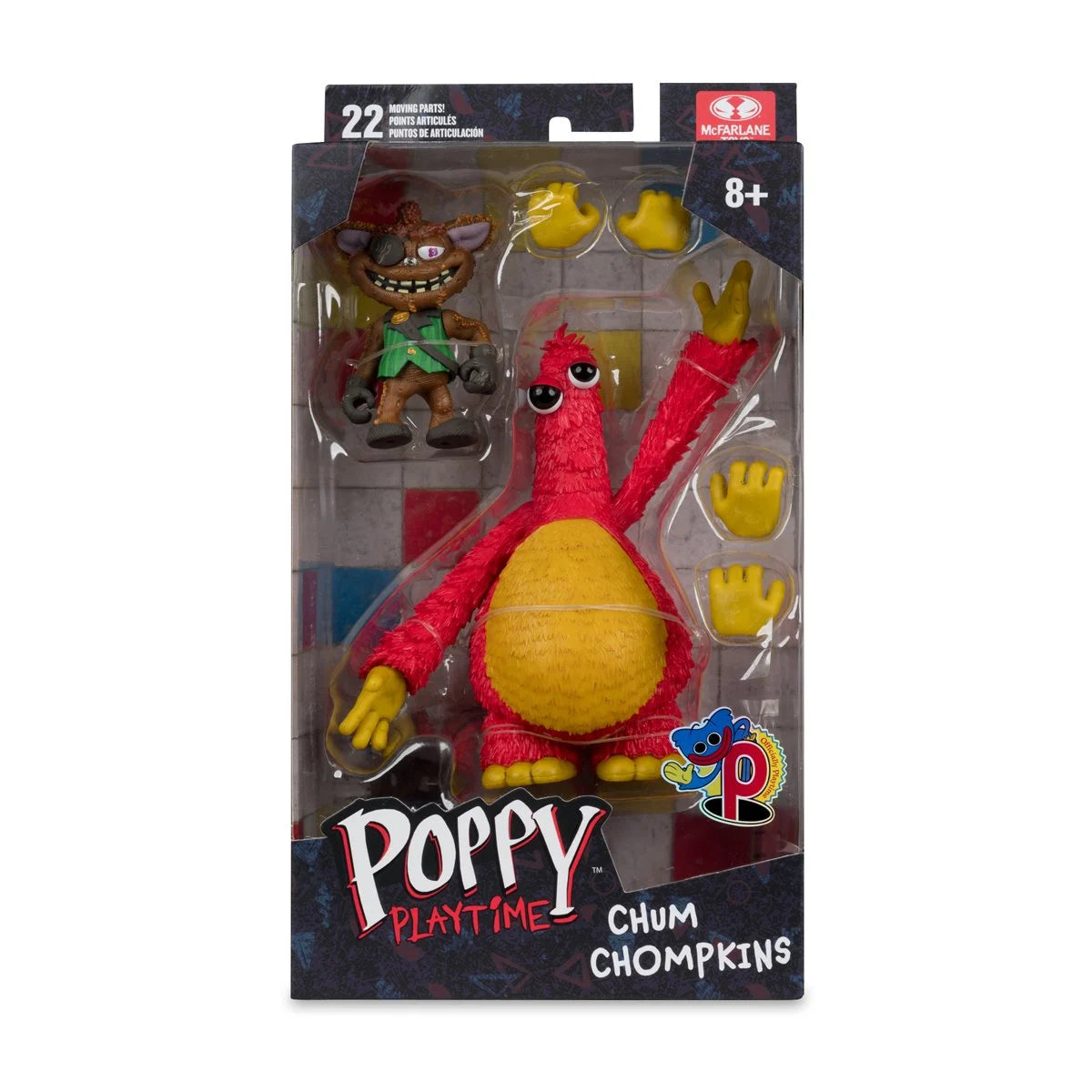 [$29.99] Poppy Playtime Wave 2 Chum Chompkins 7-Inch Scale Action Figure