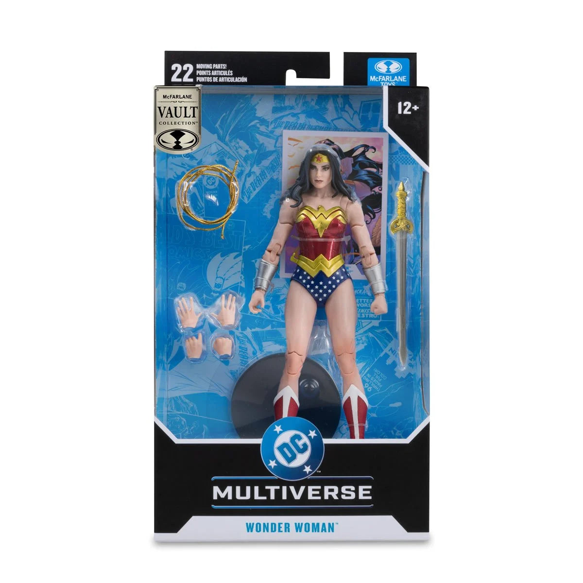 [$27.00] McFarlane Toys Vault Collection DC Multiverse Wonder Woman (Classic)