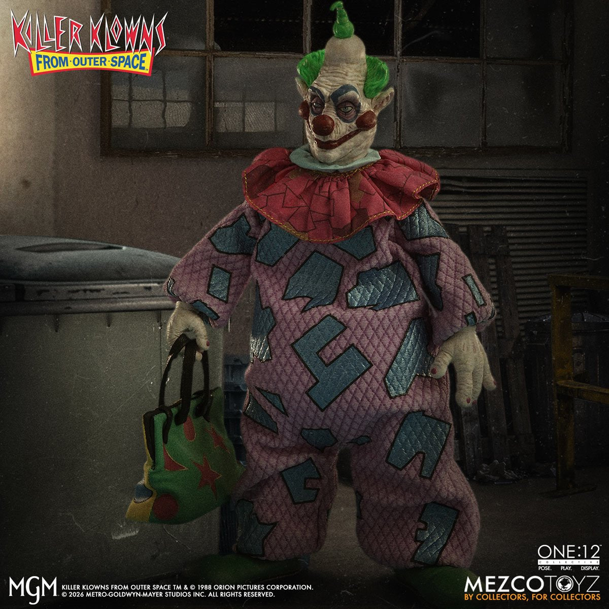 [$116.00] Killer Klowns From Outer Space Jumbo One:12 Collective Action Figure