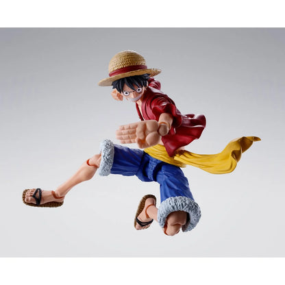 [$37.99] One Piece Monkey D. Luffy Two Years Later S.H. Figuarts Action Figure