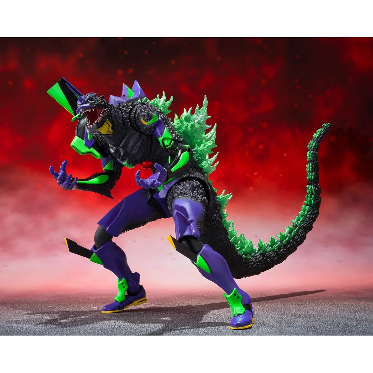 [$159.99] Godzilla vs. Evangelion Evangelion Test Type-01 G Awakening Form S.H.MonsterArts Action Figure