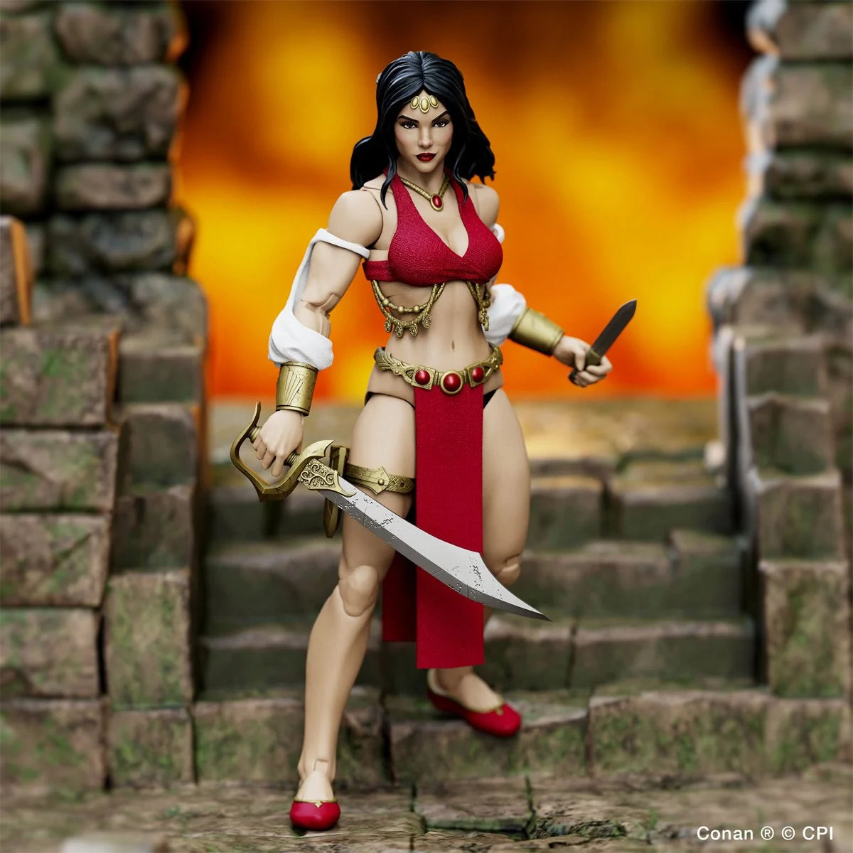 [$64.99] Conan the Barbarian Belit Queen of the Black Coast Epic H.A.C.K.S. 1:12 Scale