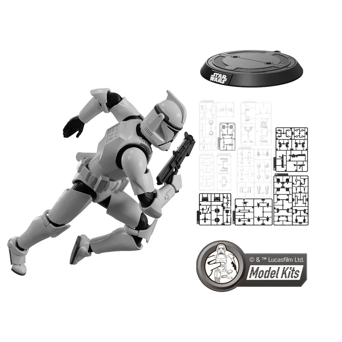 Blokees Star Wars: Attack of the Clones Clonetrooper Classic Class 07 Model Kit