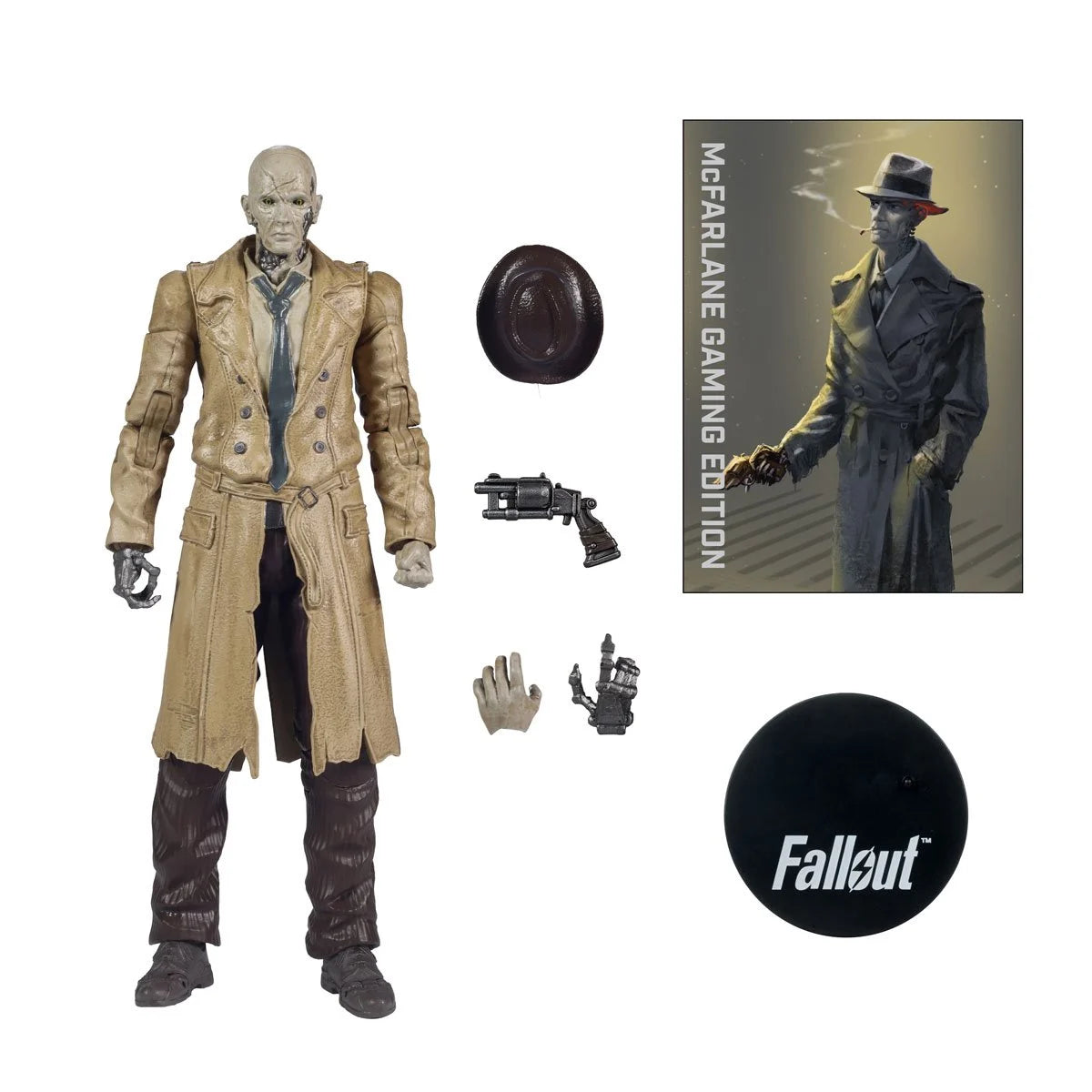 [$34.99] Fallout Nick Valentine Wave 2 McFarlane Gaming Edition 7-Inch Figure