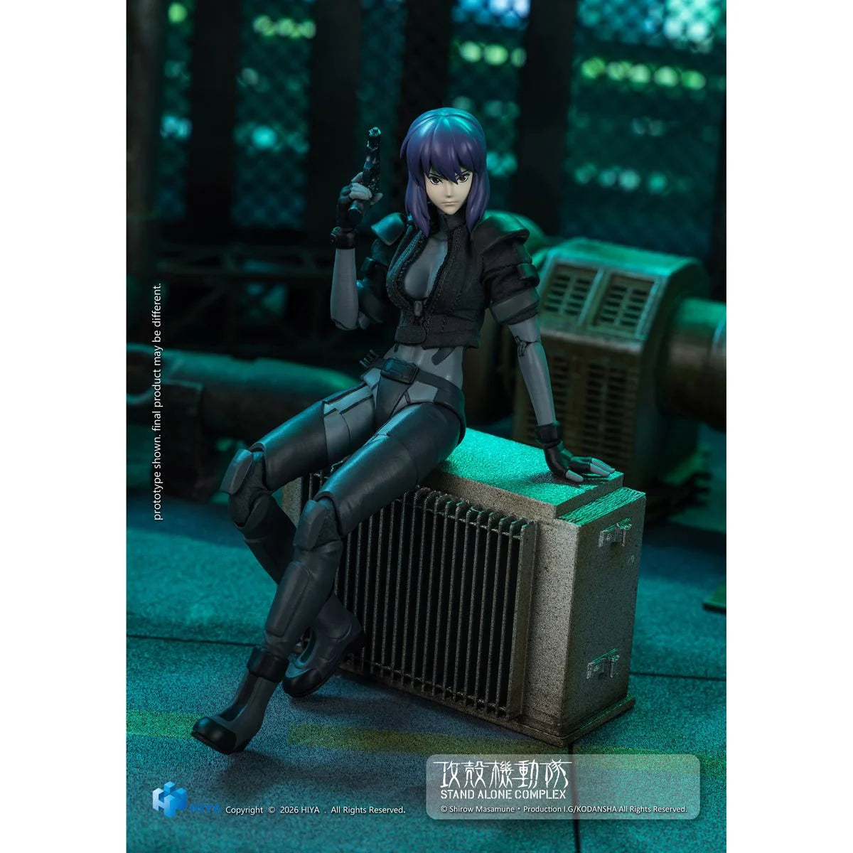 [$119.99] Hiya Toys Ghost in the Shell: Motoko Kusanagi Combat Suit Exquisite Super Series 1:12 Scale Action Figure
