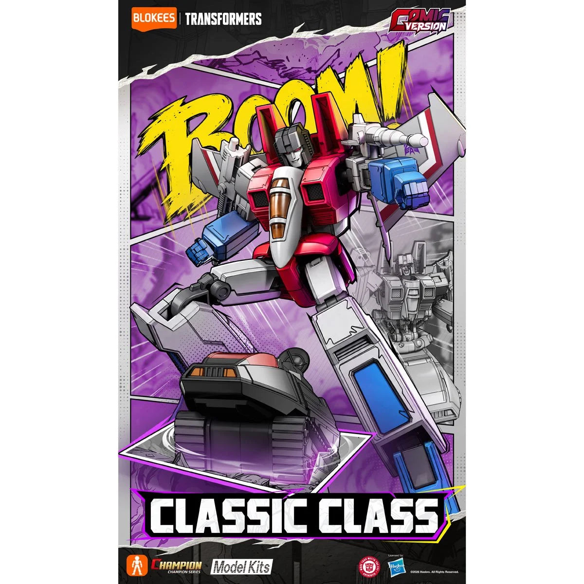 [$27.99] Transformers CC29 Energon Universe Starscream Classic Class Model Kit