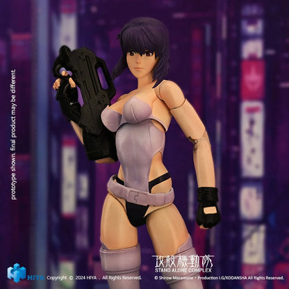 [$105.99] Hiya Toys Ghost in the Shell: Stand Alone Complex Motoko Kusanagi Super 1:12 Figure