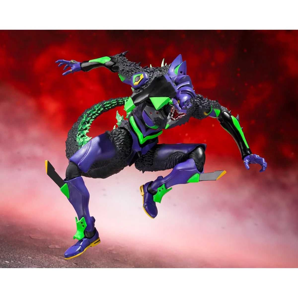 [$159.99] Godzilla vs. Evangelion Evangelion Test Type-01 G Awakening Form S.H.MonsterArts Action Figure