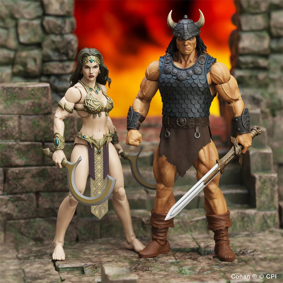 [$64.99] Conan the Barbarian Belit Queen of the Black Coast Epic H.A.C.K.S. 1:12 Scale