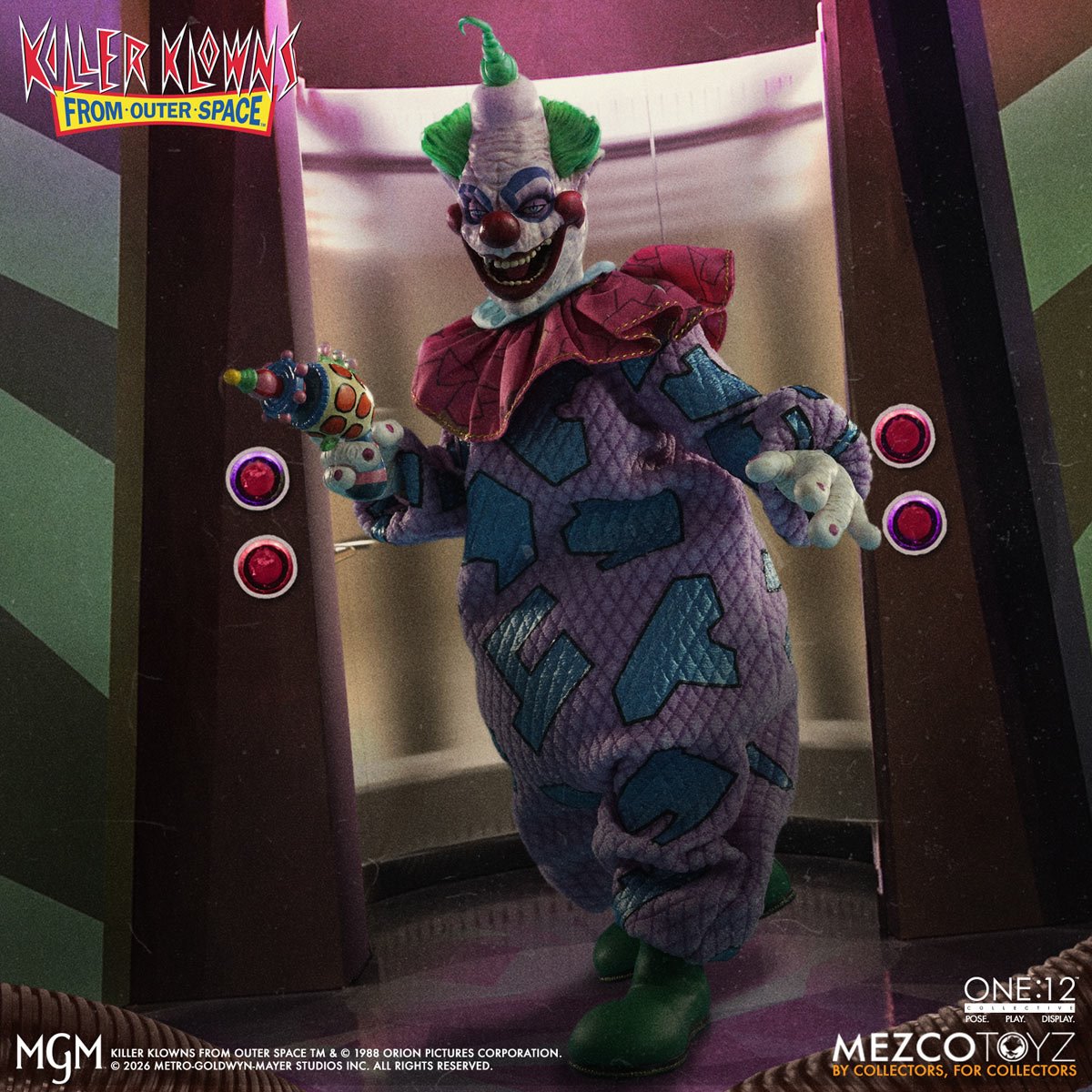[$116.00] Killer Klowns From Outer Space Jumbo One:12 Collective Action Figure
