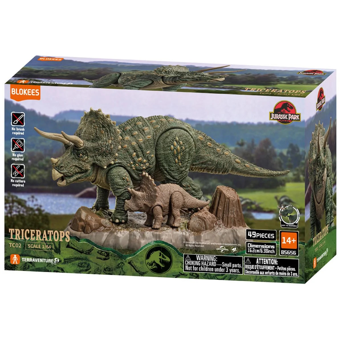 [$19.99] Jurassic Terraventure TC02 Triceratops Model Kit