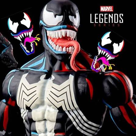 [$34.99] Marvel Legends Spider Man: Retro Collection Venom (PulseCon Reissue)