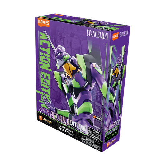 Neon Genesis Evangelion Unit 01 Action Edition Blokees Model Kit